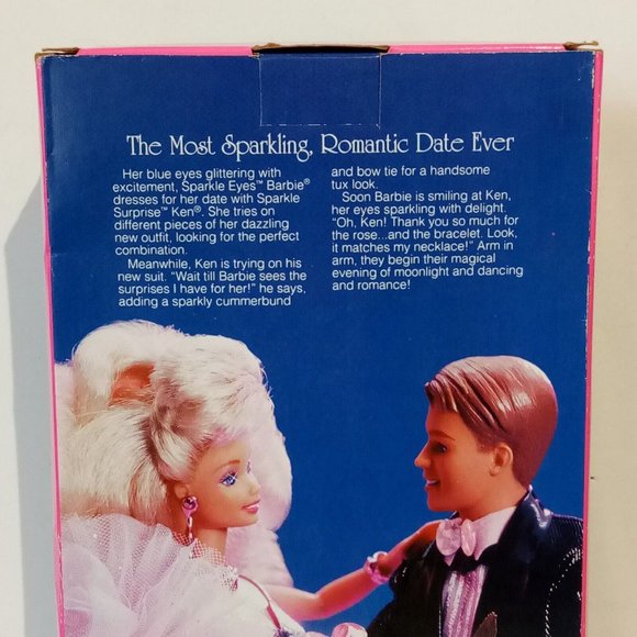 Sparkle Surprise Ken #3149 Vintage 1991 Sparkle Surprise NRFB New Face EXC - Picture 11 of 11